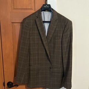 Brooks Brothers Explorer Sport Jacket 42R brown plaid